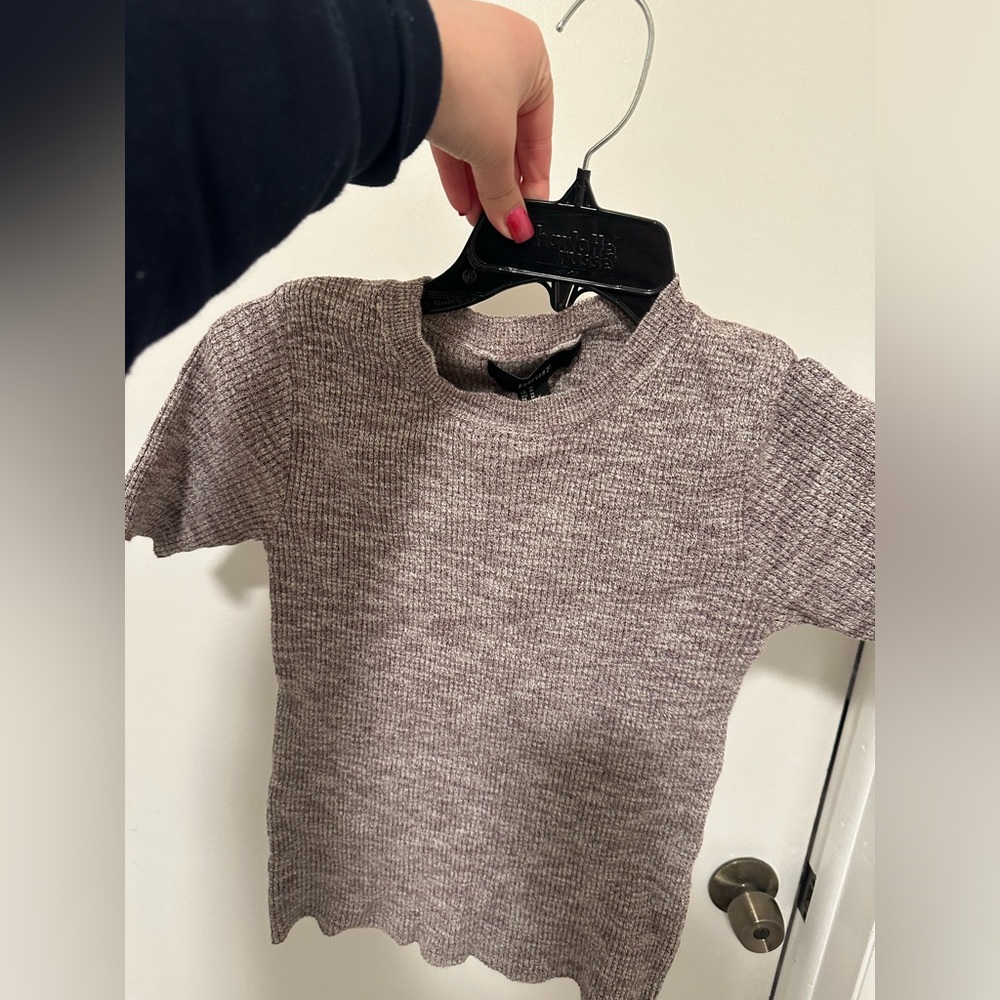 Forever 21 Ribbed Knit Top